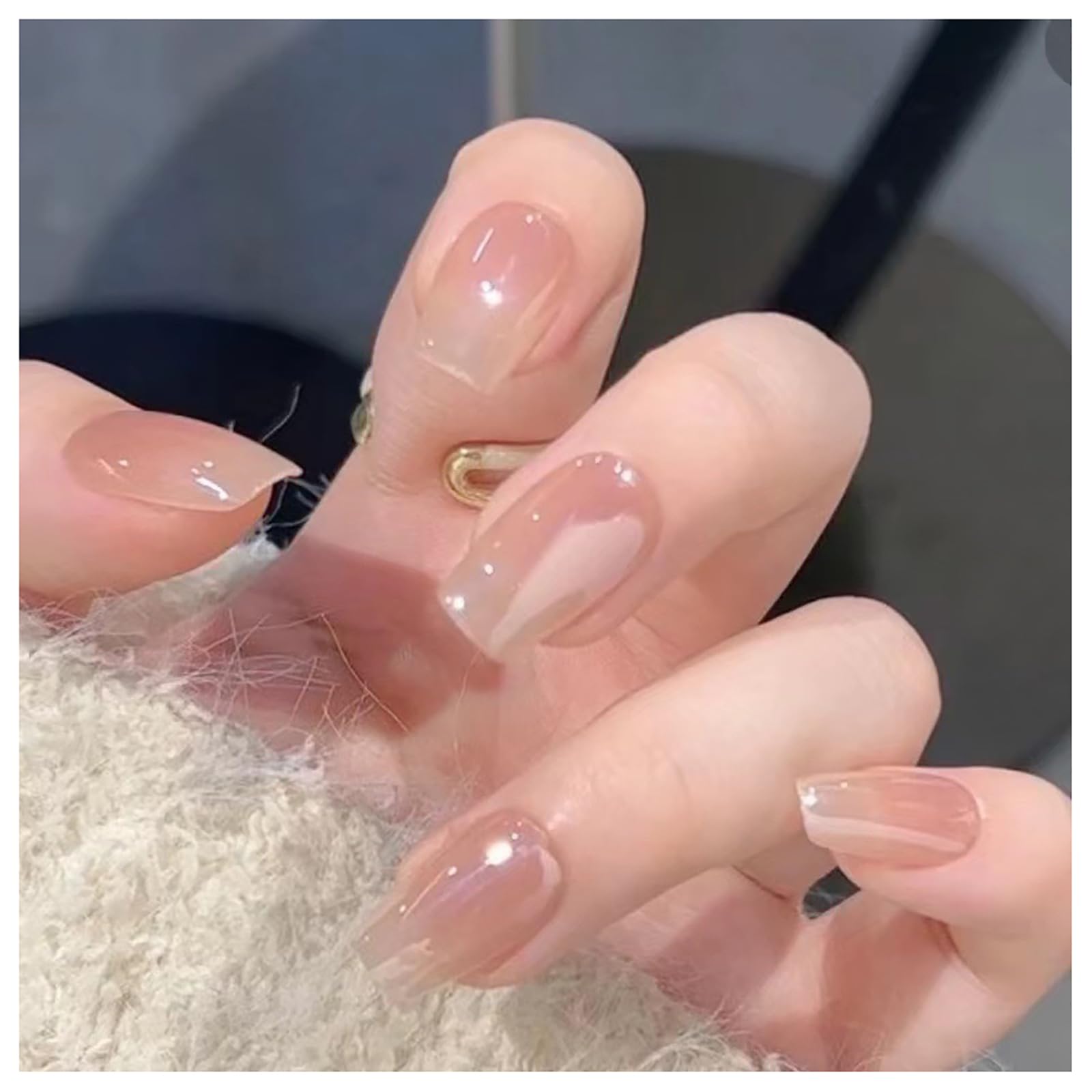 楽天市場】ドミ屋 ネイルチップ バレエ 短め ネイルチップ ベリー