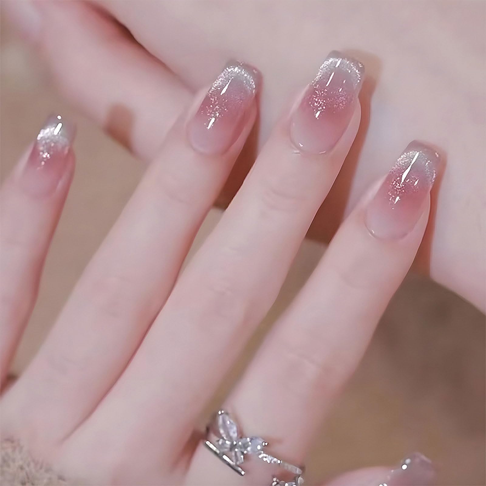 楽天市場】【送料無料】FINGOOO ネイルチップ マグネットタイプ 24枚