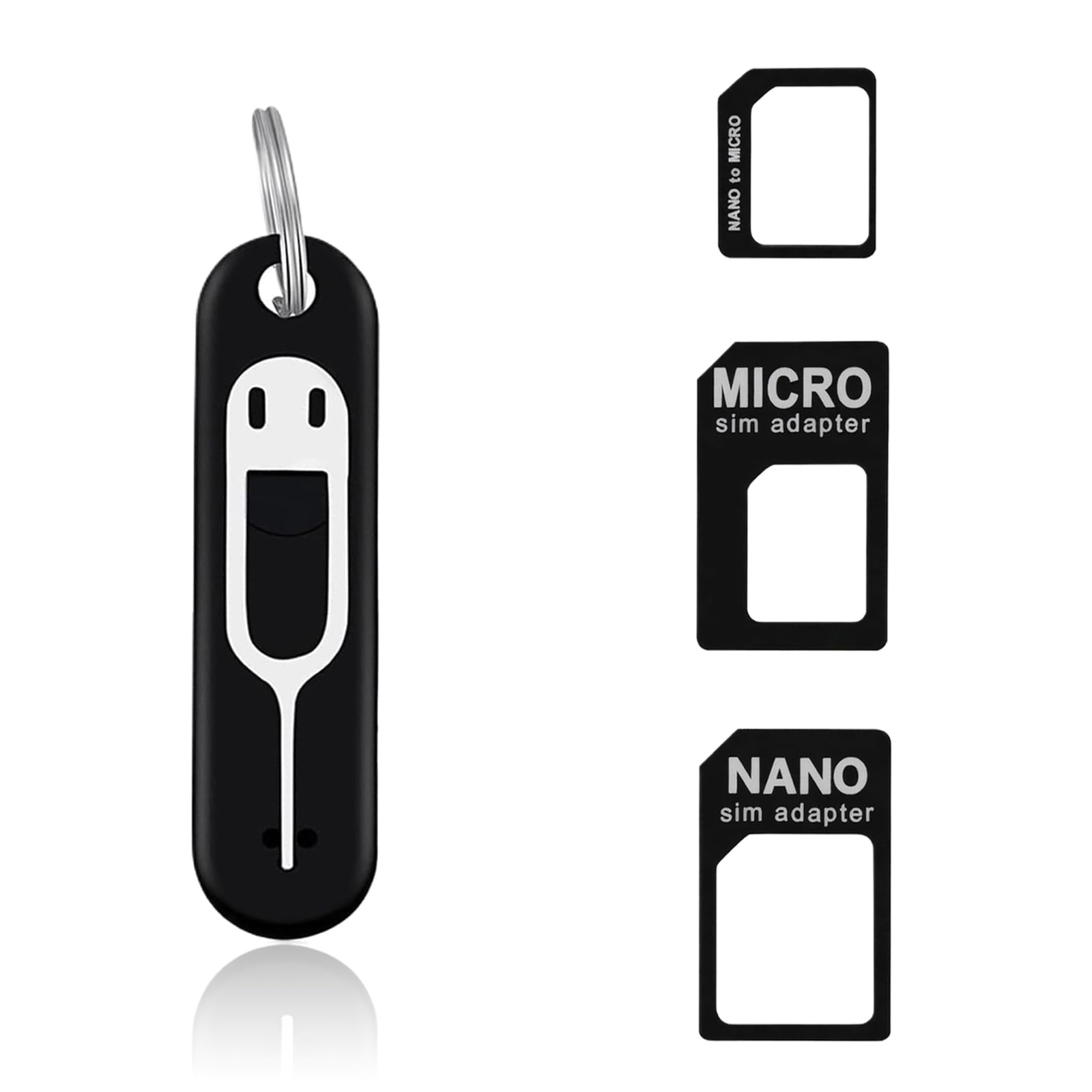 SIM ピック 楽天市場】DELUXEFOX SIMカードアダプター simピン (4個セット) nano