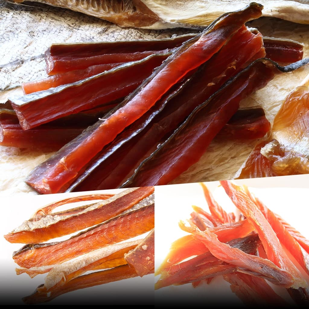北海道小樽市  飯坂冨士商店 北海道産 昔風 鮭とば 180g×3 おつまみ 大型サイズ 昔風歯応え お取り寄せ ご自宅用 ギフト用