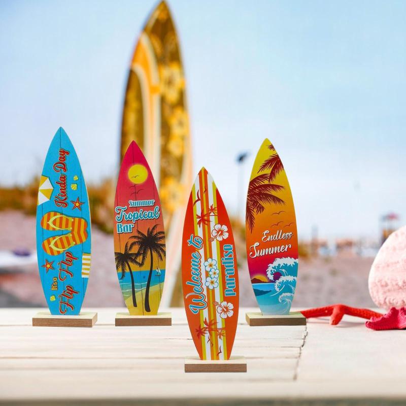 楽天市場】【8000円以上で送料無料！】ハワイアン・サーフボード置物