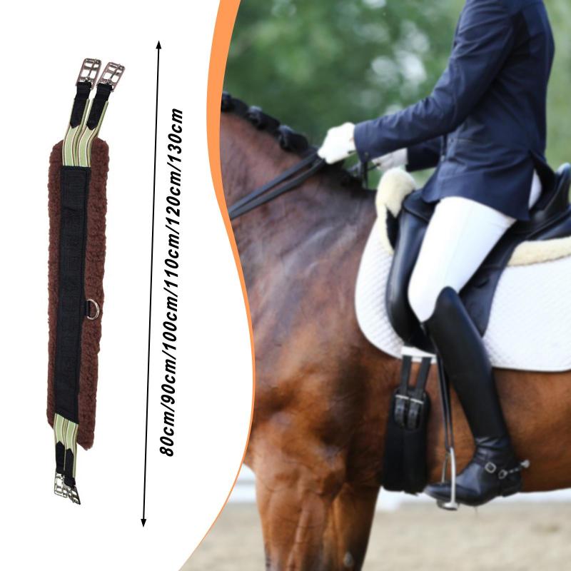 馬腹帯 ステンレススチールバックル サドルストラップ 馬帯 馬場馬術 クラブレッスン ロングライドトレーニング用ショートストラップ 7,695円