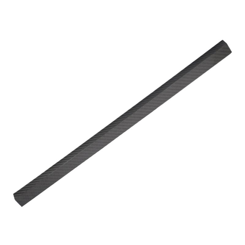カーボンファイバー角管 500 mm 多用途 カット可能 軽量 ツイル マット表面 テント 釣り道具 凧 プロジェクト用