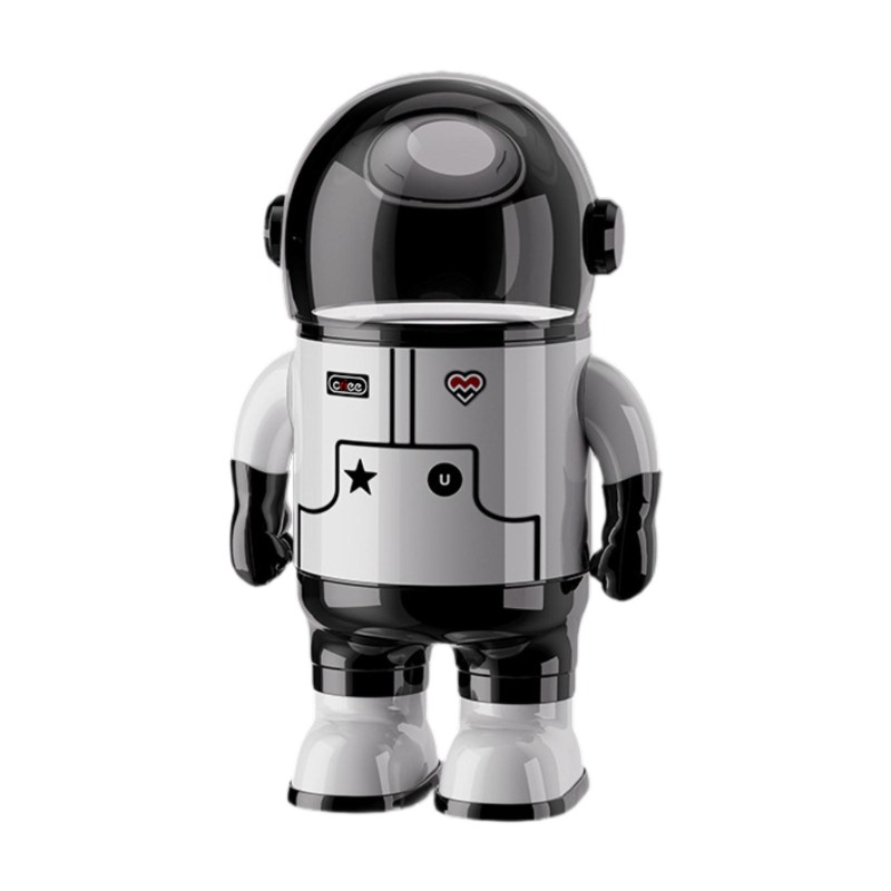 ゴミ箱 ダストビン 漫画風 装飾ゴミ箱 キッチン 洗面台 バスルーム用 ブラック|いい生活雑貨