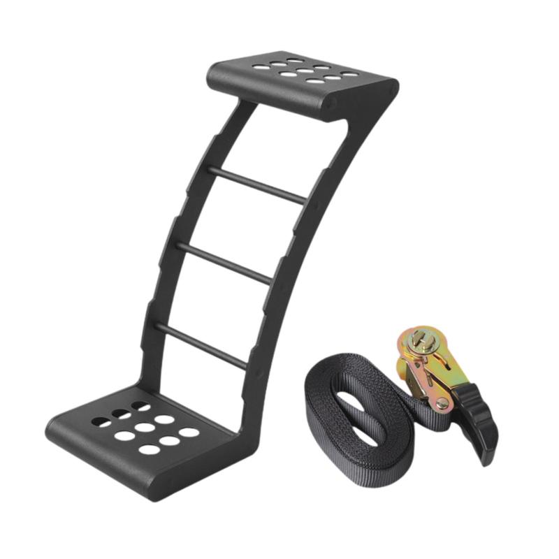 SUV用スペアタイヤステップラダールーフラックラダールーフカーゴアクセスステップ