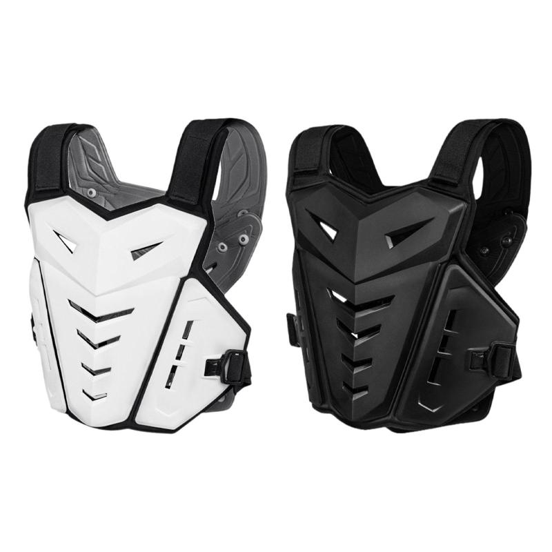 汎用バイクボディガードベスト 大人用 胸部プロテクター 調節可能なウエストバンド バイクアクセサリー ライディングスポーツ用