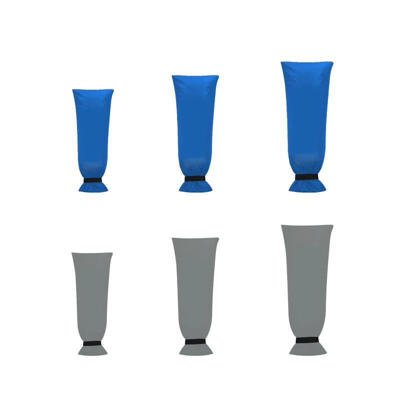 ウィンターガーデン蛇口バッグカバー 210D ファブリック芝生 タイストラップ付き 組み立て簡単 多目的アクセサリー 丈夫な凍結防止カバー画像