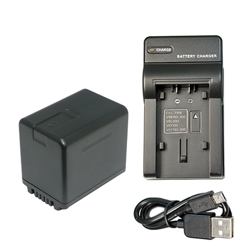 楽天市場】USB充電器セット パナソニック(Panasonic) VW-VBT190-K 互換