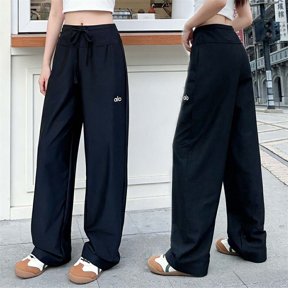 【 SALE10%OFF】★ALOYoga★Alo Yoga スウェットパンツ 箭瑜伽 Accolade Straight Leg Sweatpant コレード ストレートレッグ メンズ レディース ズボン下 大人気 ユニ一発やる