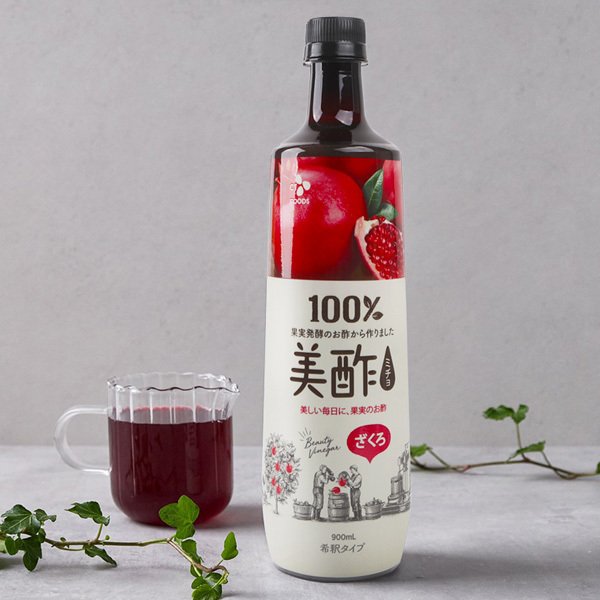 楽天市場】[CJ] 美酢(ミチョ)ザクロ味/1BOX(900ml×12本）まとめ