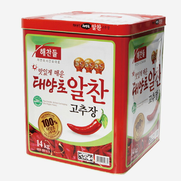 【本日エントリーで100%Pバック】[CJ] ヘチャンドル アルチャンコチュジャン / 14kg 業務用 ゴチュジャン 韓国調味　辛味噌