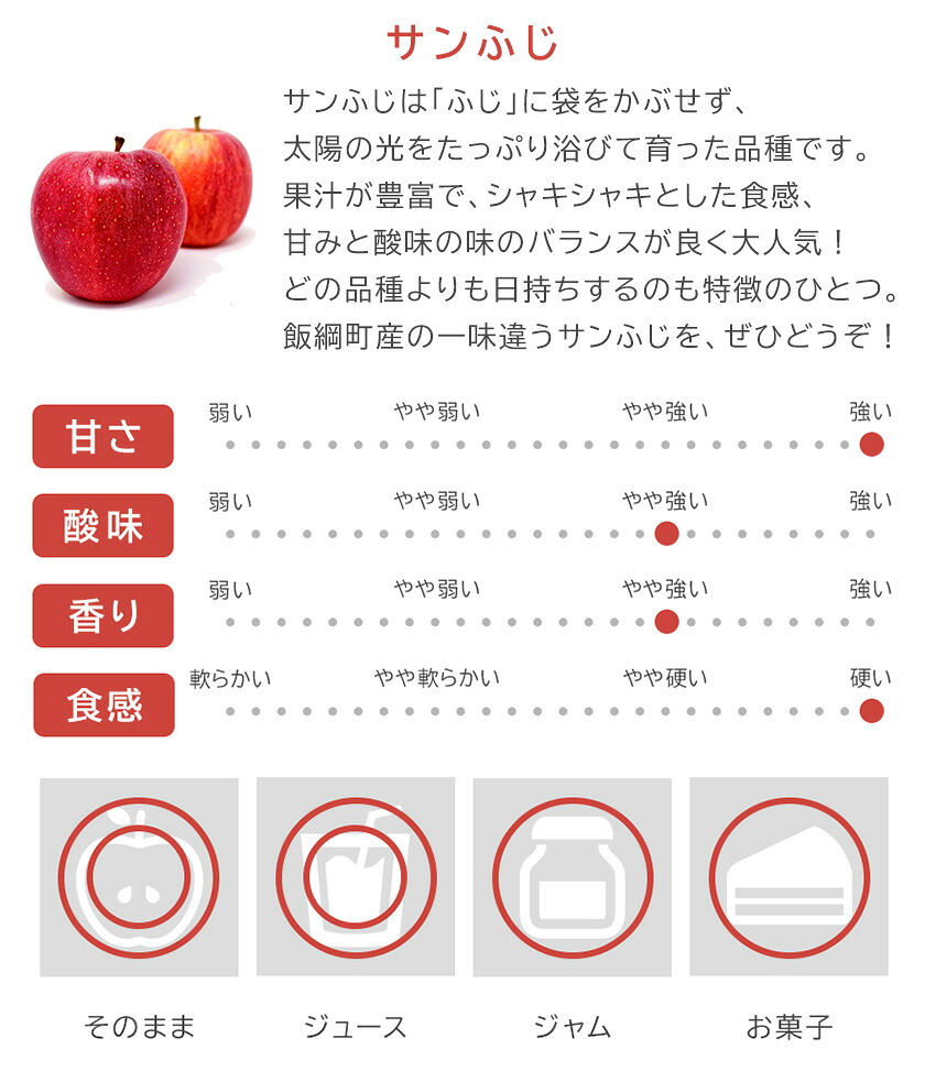 市場 いいづなファーム便 シナノスイート C 送料込 サンふじ りんご３種コース サンつがる