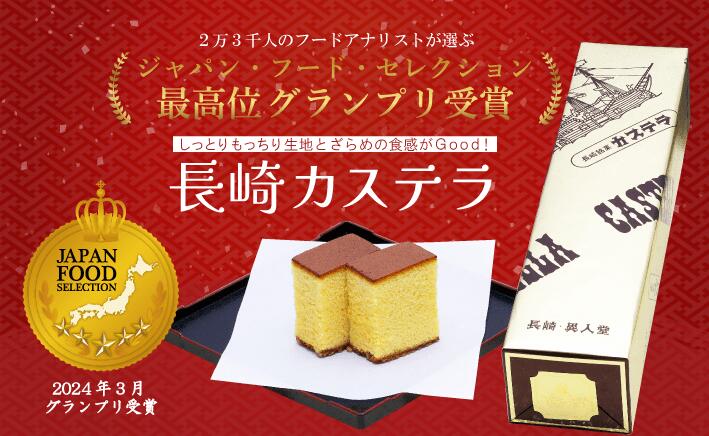 送料無料】長崎セットA 長崎カステラ0.5号（290g／10切れ）×単品