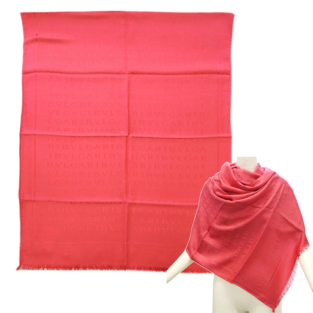 楽天市場】BVLGARI ブルガリ レッテレマキシロゴマフラーメンズ