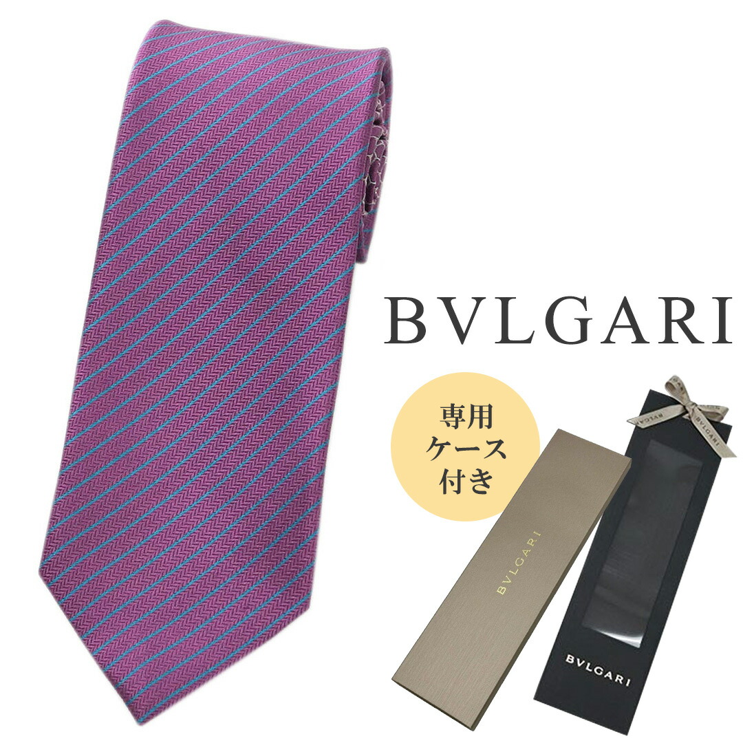 楽天市場】【未使用品】BVLGARI ブルガリ セブンフォールド ネクタイ