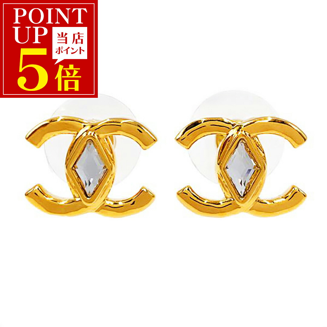 シャネル ピアス AB7869 ココマーク アシンメトリー クリアラインストーン シャネル ピアス AB7869 ココマーク アシンメトリー クリアラインストーン