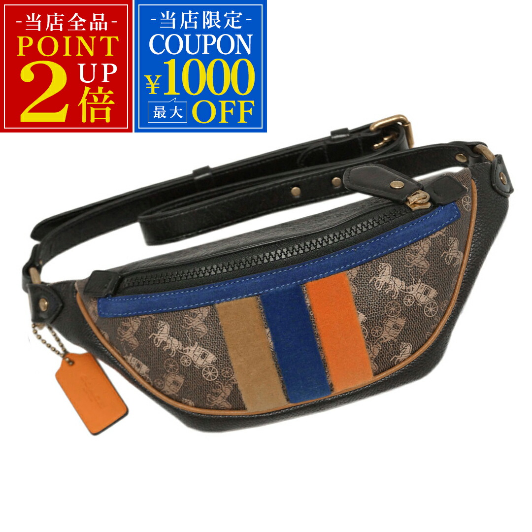 楽天市場】【ABランク】 コーチ COACH ワーレン ベルト バッグ