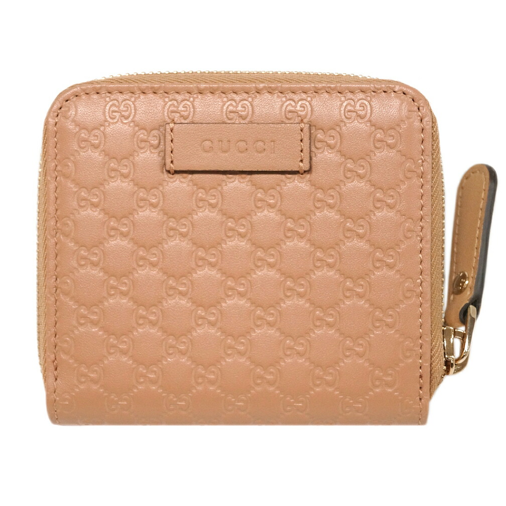 GUCCI グッチ　折り財布　シマ　GG ブラウン brandream_g-757