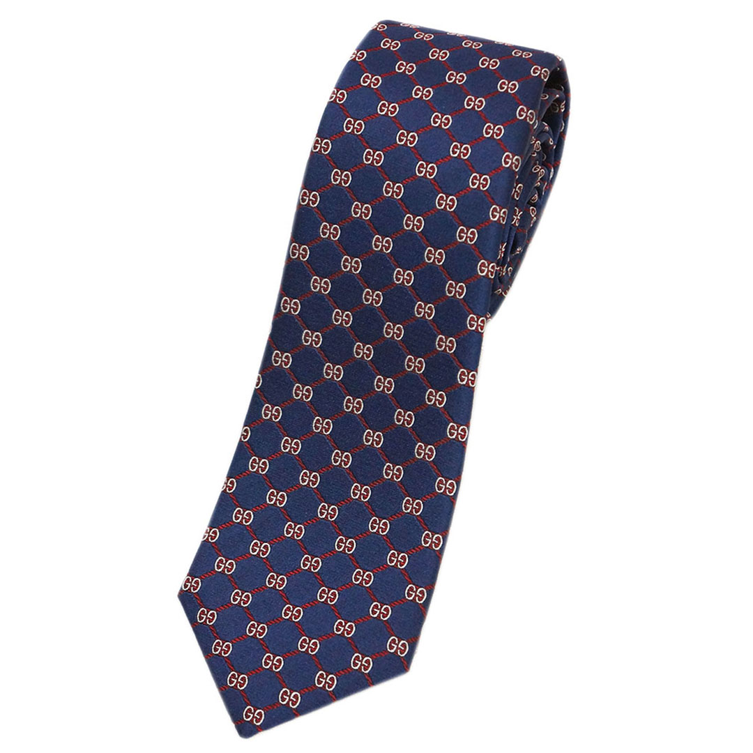 GUCCI グッチ　ネクタイ　シャンパンゴールド　GGマーク gg-gibi-1-2.jpg