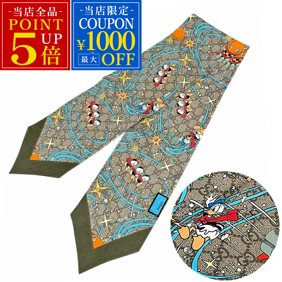 楽天市場】GUCCI グッチ 656603 シルクスカーフ ドラえもん DORAEMON