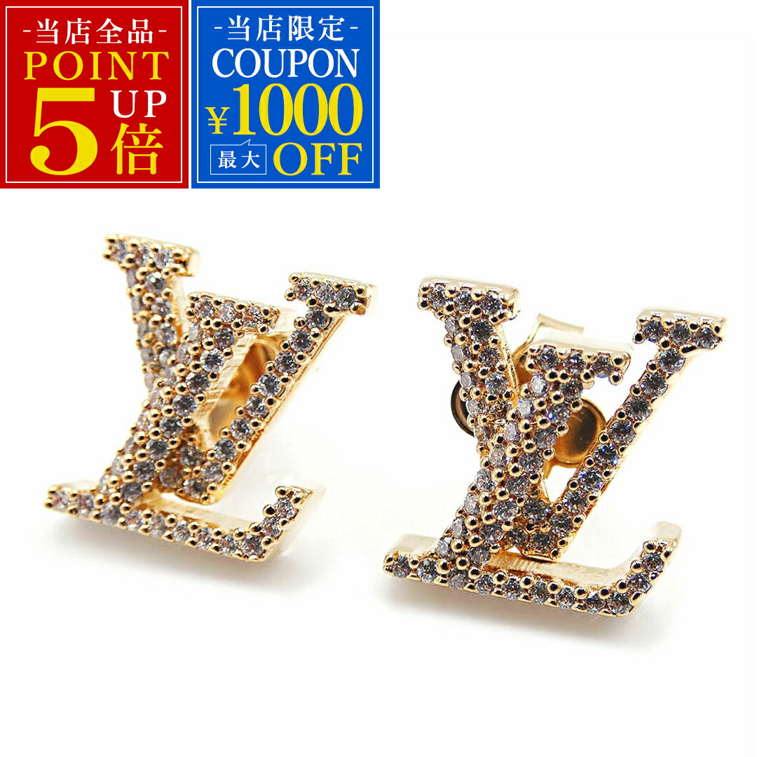 楽天市場】Luis Vuitton ルイヴィトン ピアス ゴールド LV アイ