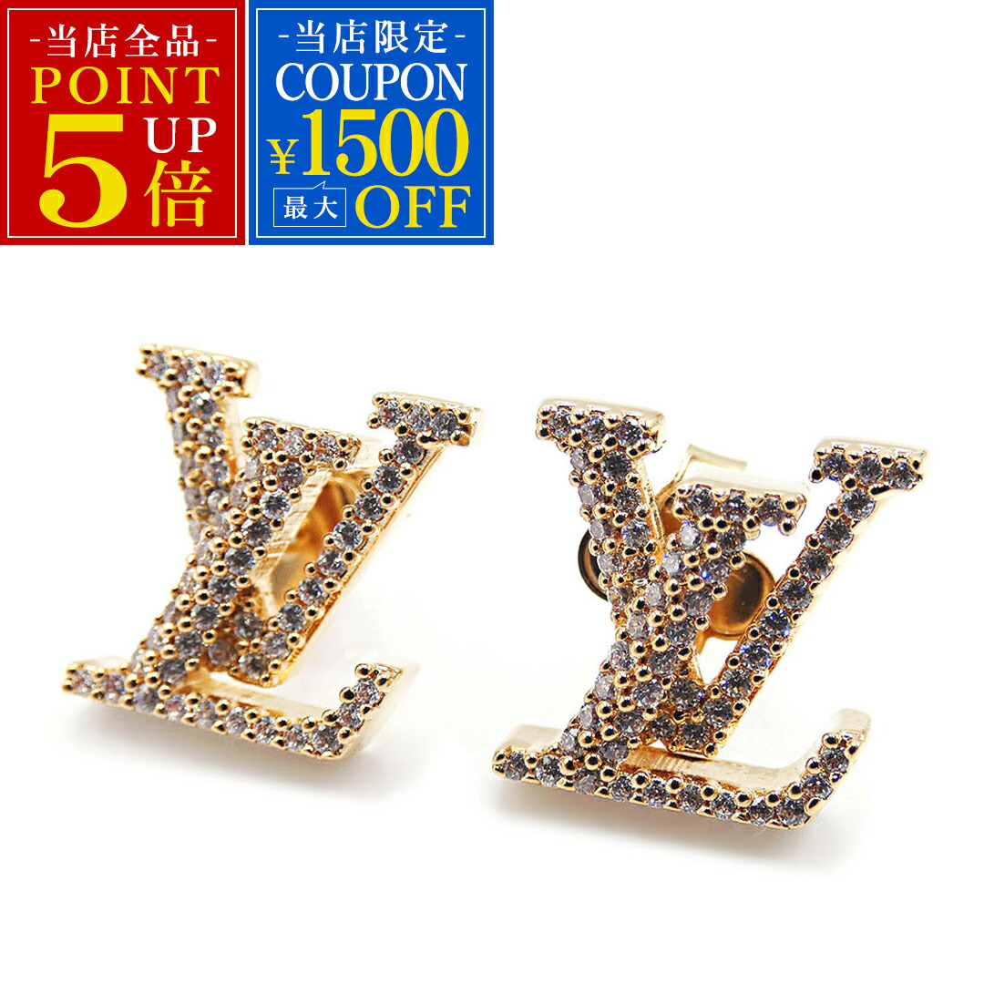 楽天市場】Luis Vuitton ルイヴィトン ピアス ゴールド LV アイ