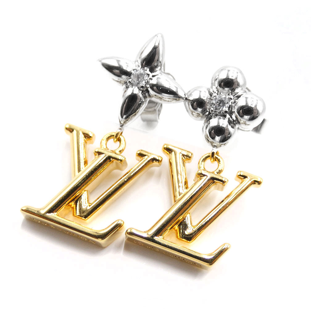 LOUIS VUITTON ピアス・ルイゼット パラジウム 楽天市場】【美品】ルイヴィトン【LOUIS VUITTON】M80268 ピアス