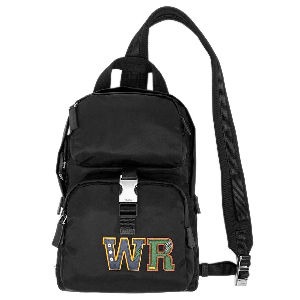 プラダ　ブランド　ブラック　ビジネスバッグ　ナイロン　2way お洒落 プラダ ブランド ショルダーバッグ ショルダーバック メンズ 斜め掛け