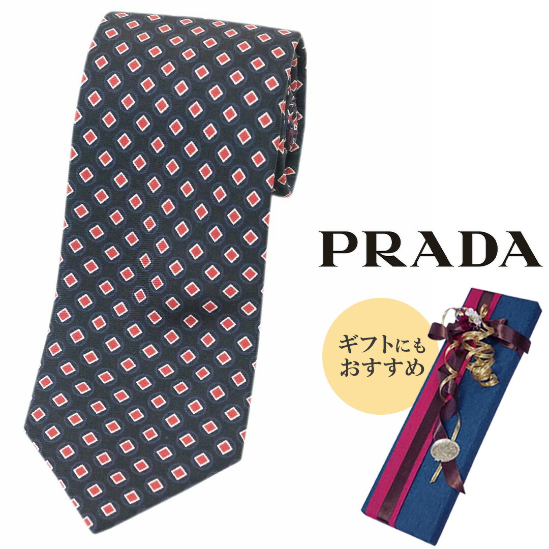 楽天市場】プラダ PRADA ネクタイ オールシーズン メンズ シルク 100