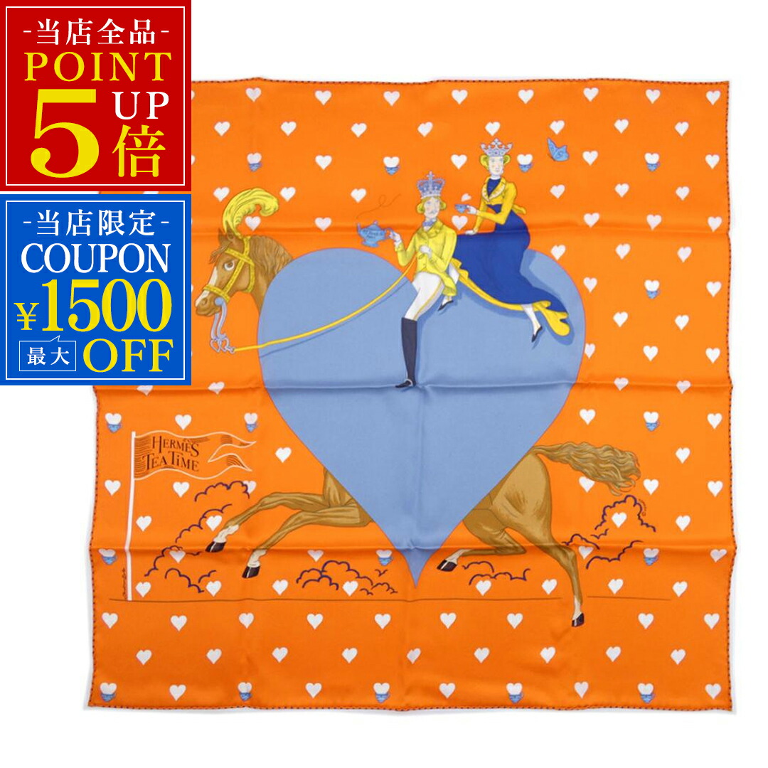 楽天市場】HERMES エルメス カレ40 スカーフ パウニー族の首長