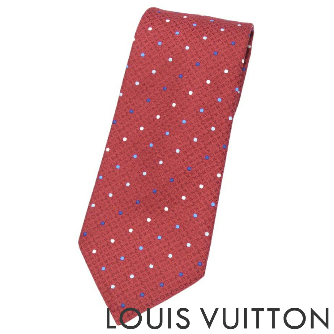 楽天市場】未使用 ルイヴィトン ネクタイ ロゴ モノグラム ドット 水玉