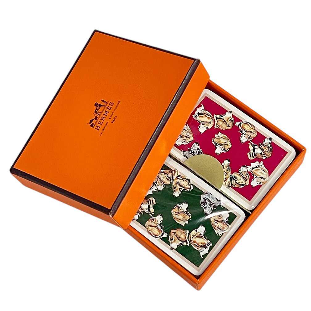 美品HERMESエルメス　タロットカード　トランプ　テーブルゲーム　カードゲーム 楽天市場】【未使用品】HERMES エルメス タロットカード