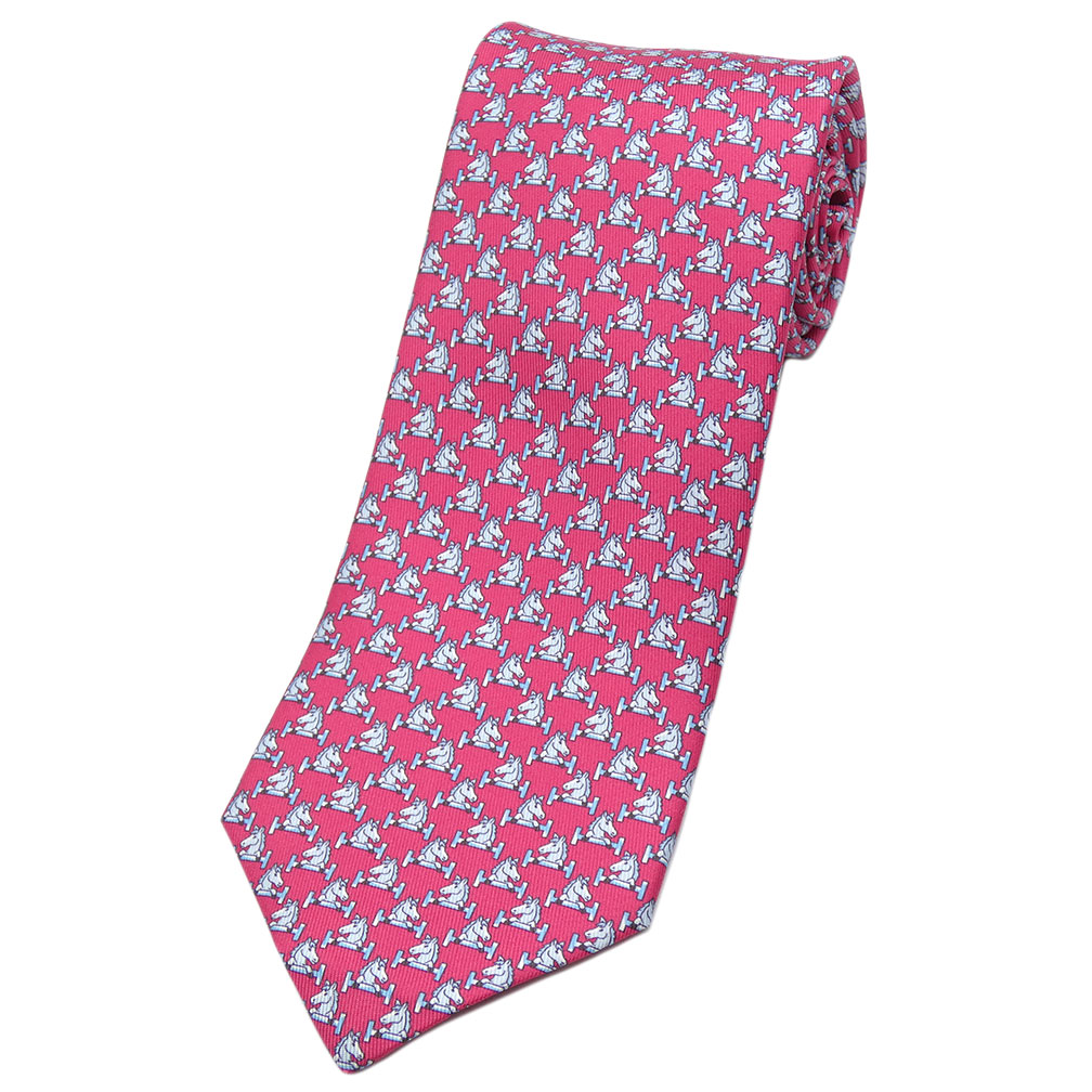 楽天市場】HERMES エルメス ネクタイ アニマル オレンジ 馬柄 シルク