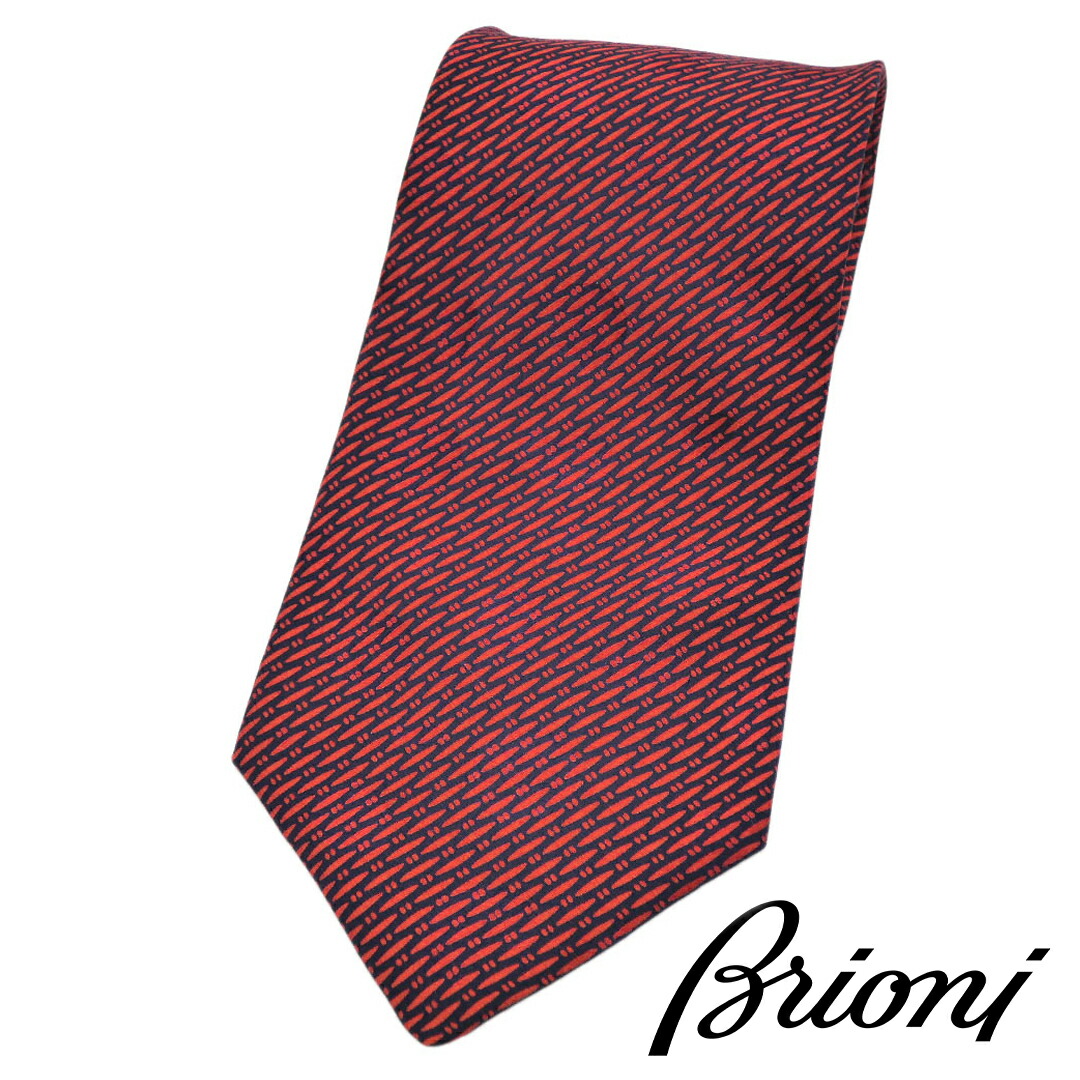 楽天市場】SALE【極美品】Brioni ブリオーニ ネクタイ レジメンタル