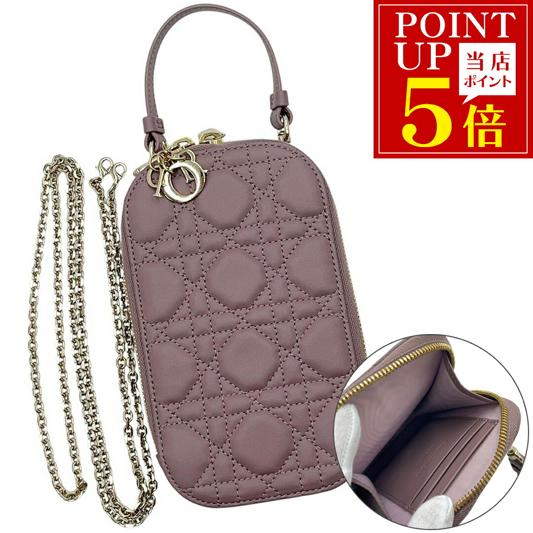美品　ディオール　フォンホルダー　スマホホルダー 楽天市場】【美品】ディオール【DIOR】レディディオール フォン
