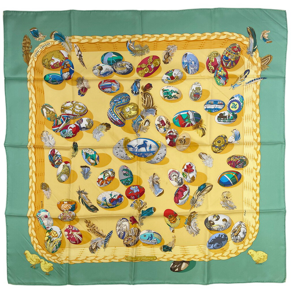 楽天市場】セール HERMES エルメス スカーフ カレ90 COUVEE D'HERMES