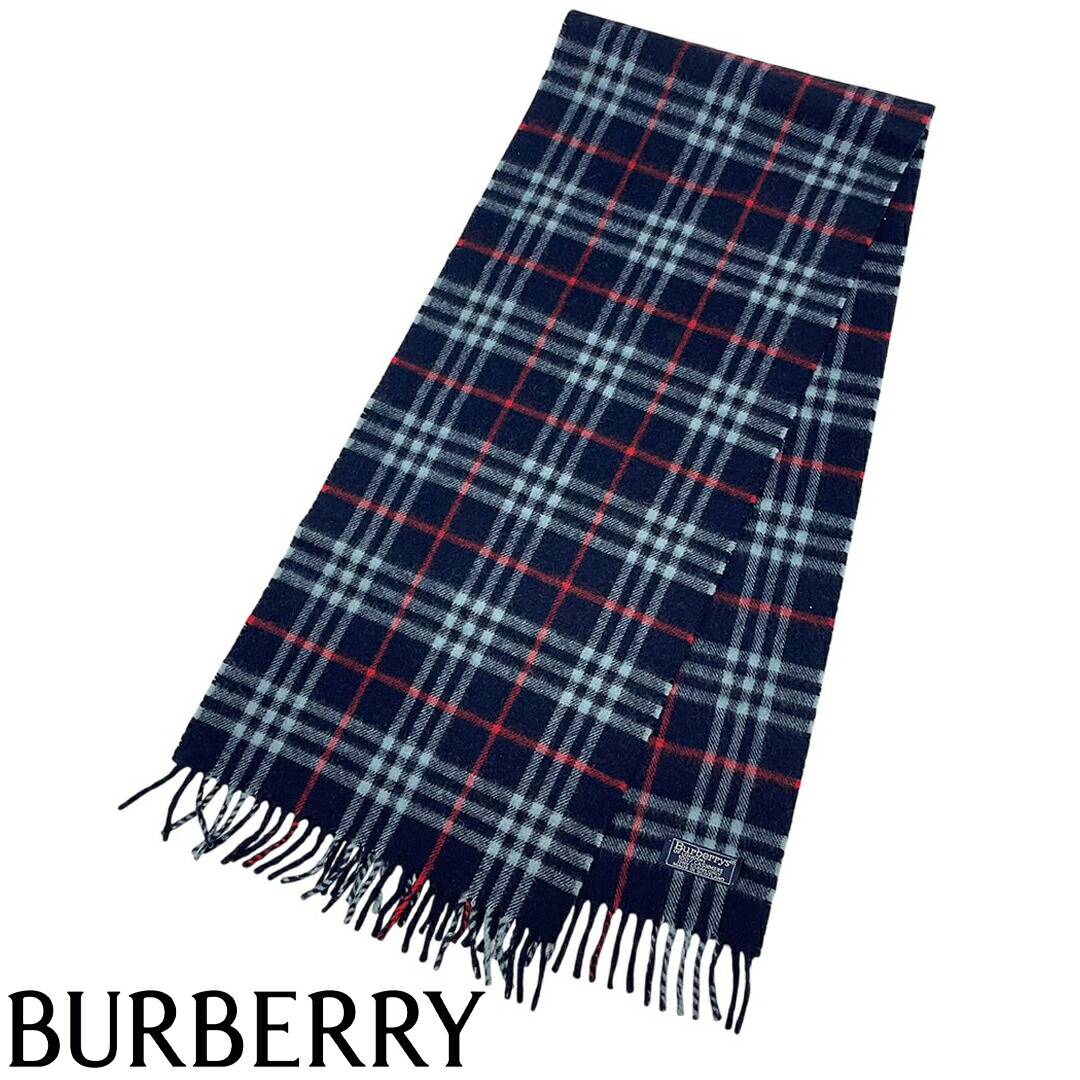 楽天市場】BURBERRY バーバリー ノバチェック柄マフラー カシミヤ100