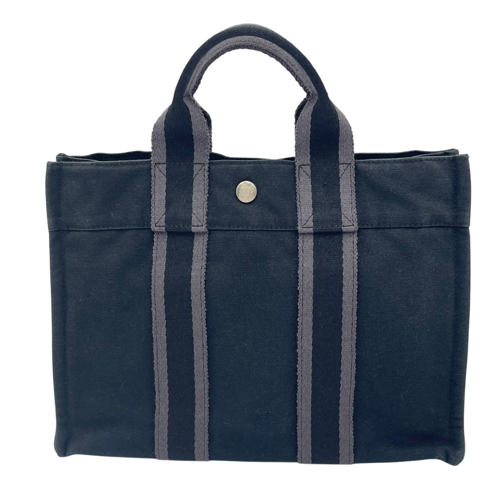 楽天市場】【美品】 エルメス トートバッグ フールトゥ PM キャンバス