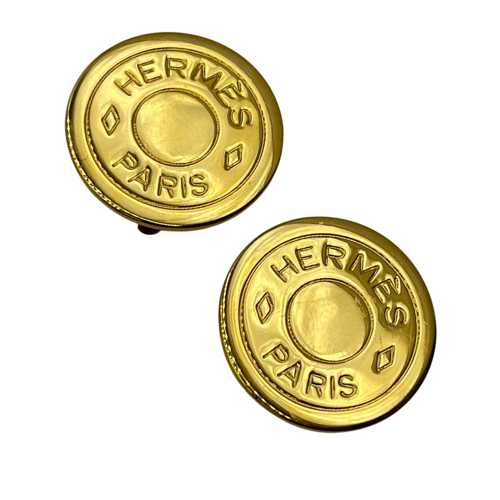 HERMES エルメス　アヴァ セリエ ピアス ゴールド GP アクセサリー HERMES エルメス アヴァ セリエ ピアス ゴールド GP アクセサリー