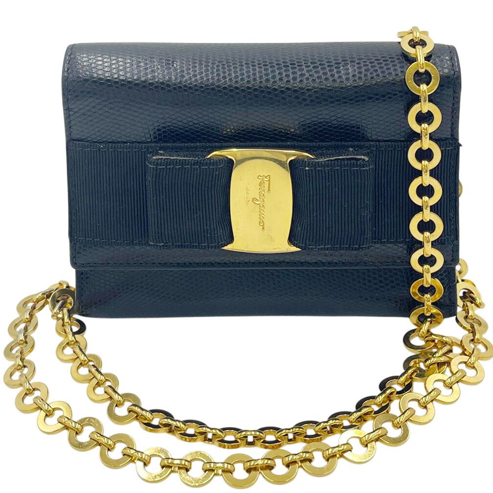 楽天市場】【新品】 フェラガモ ショルダーバッグ ガンチーニ カーフ