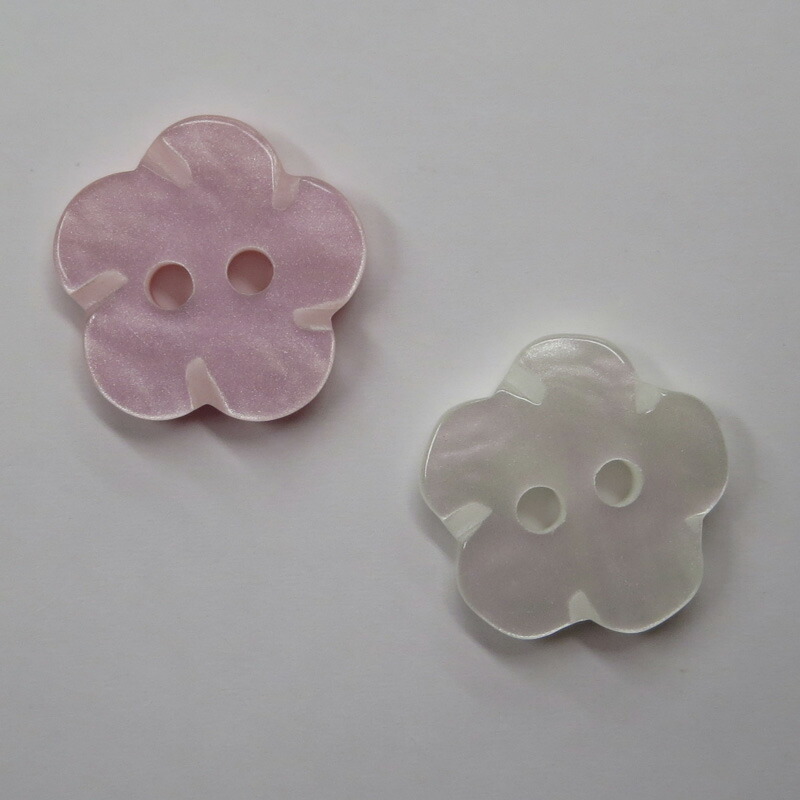 楽天市場】【1個】785ポリボタン お花型 11．5mm（11．5