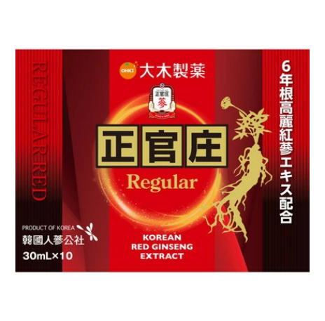 （おまけ付き添い人）正官庄 レギュラー 30ml×10本 【取りつくろう品】