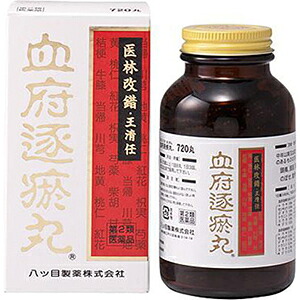 【第2類医薬品】八ツ目製薬　血府逐於丸 （ケップチクオガン） 720丸