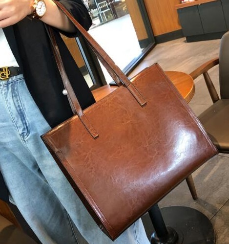 牛革 トートバッグ 本革 上品レザートートバッグユニセックスメンズ レディースA4手提げバッグA4/雑誌楽々OK通勤レザー大容量|アイクの壱番shop
