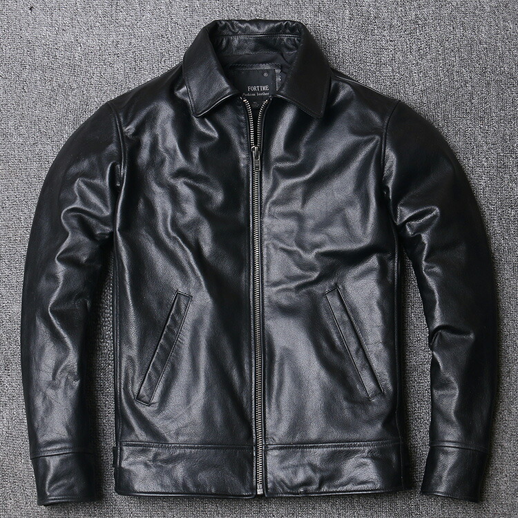 【BOMBER】新品タグ付 牛革 カウハイド レザージャケット ブルゾン 日本製 USA製 OUTLAW WORKS アウトローワークス 最高級 肉厚 カウハイド