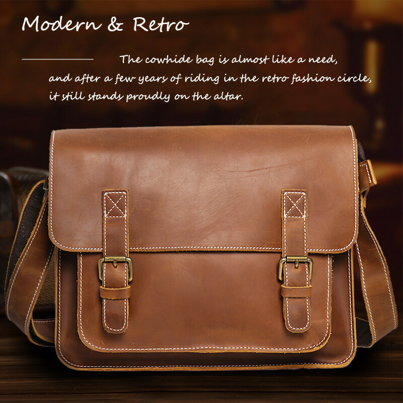 楽天市場】本革 手染め手縫い YKK 栃木レザーショルダーバッグ 総本革