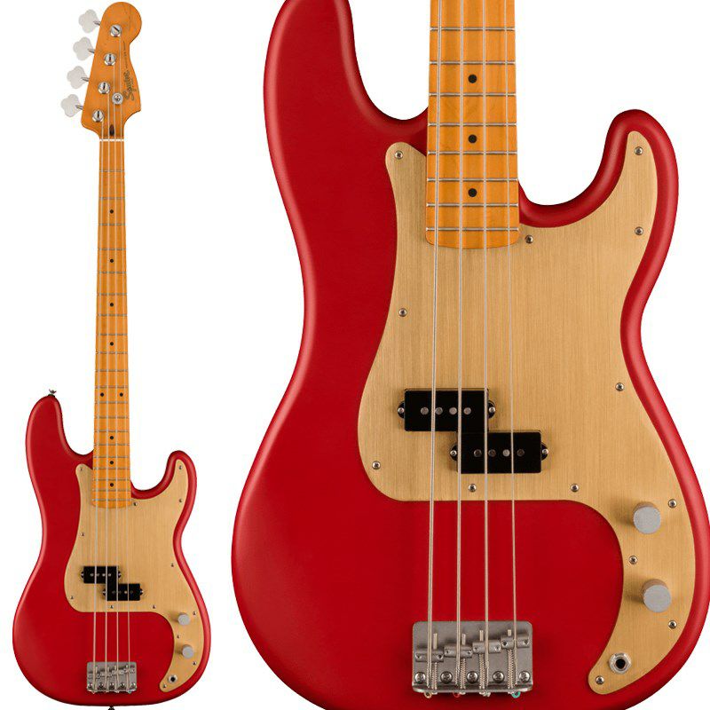 注目ショップ あす楽 新品 即納可能 Squier by Fender 40th Anniversary Precision Bass Vintage  Edition