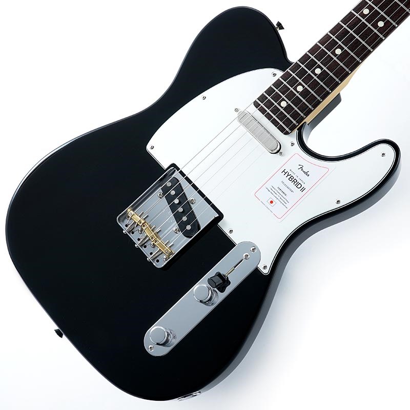 Hybrid II Telecaster (Black/Rosewood) Fender Made in Japan (新品)｜イケベ楽器ショップ 82,280円