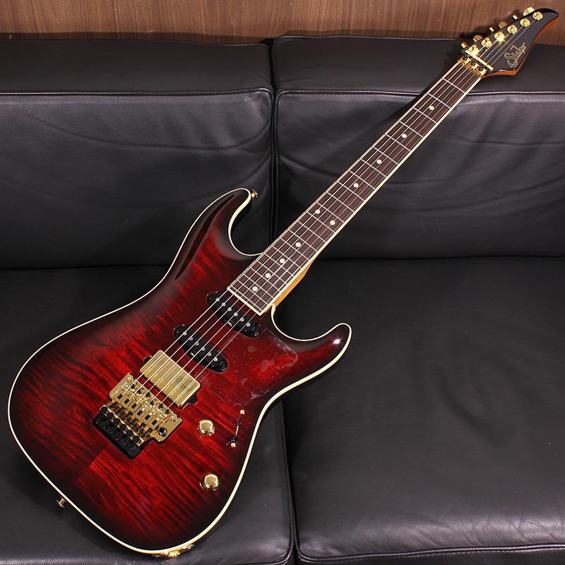 Standard Carve Top Flame Maple Top Chili Pepper Red Burst w/Ivoroid Binding SN. 82872 Suhr Guitars (新品)