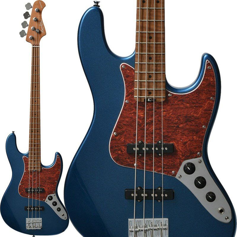 美品 Bacchus バッカス JAZZ BASS ジャズベ メタリックブルー 楽天市場】Bacchus WL4-STD/RSM -LPB- 新品[バッカス][Blue